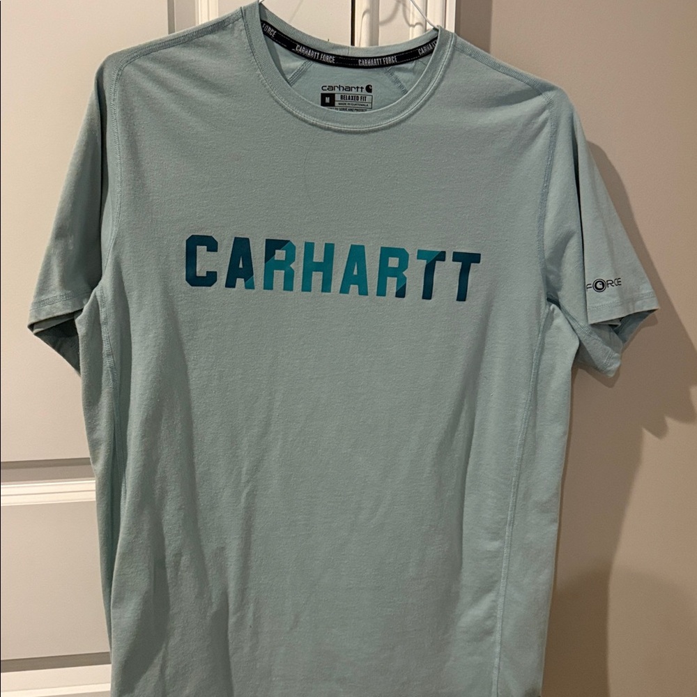 Carhartt Green Relaxed Fit Tee Force Size Medium